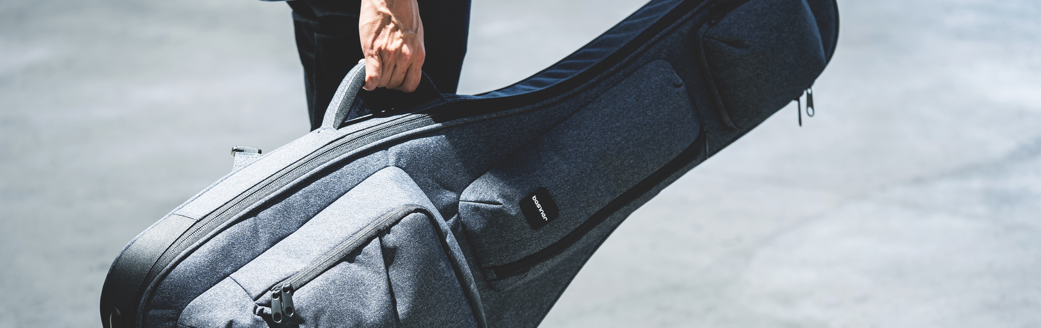ベース Basiner ACME-EB Charcoal Grey ACME Series - Gig bags & Straps For Music Creators | basiner