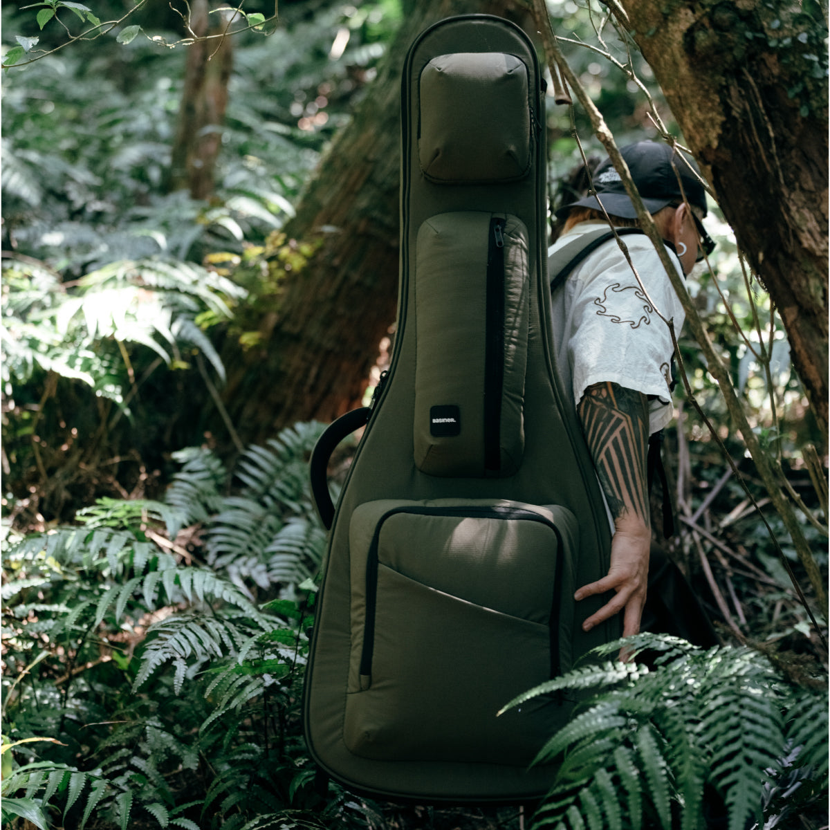 ACME Electric Guitar Bag RipStop Edition-Groove Green