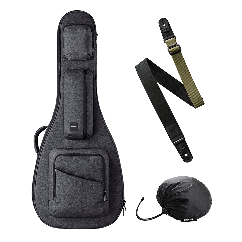 ACME套裝 - Dreadnought/Jumbo型原聲吉他包/背帶/防雨罩