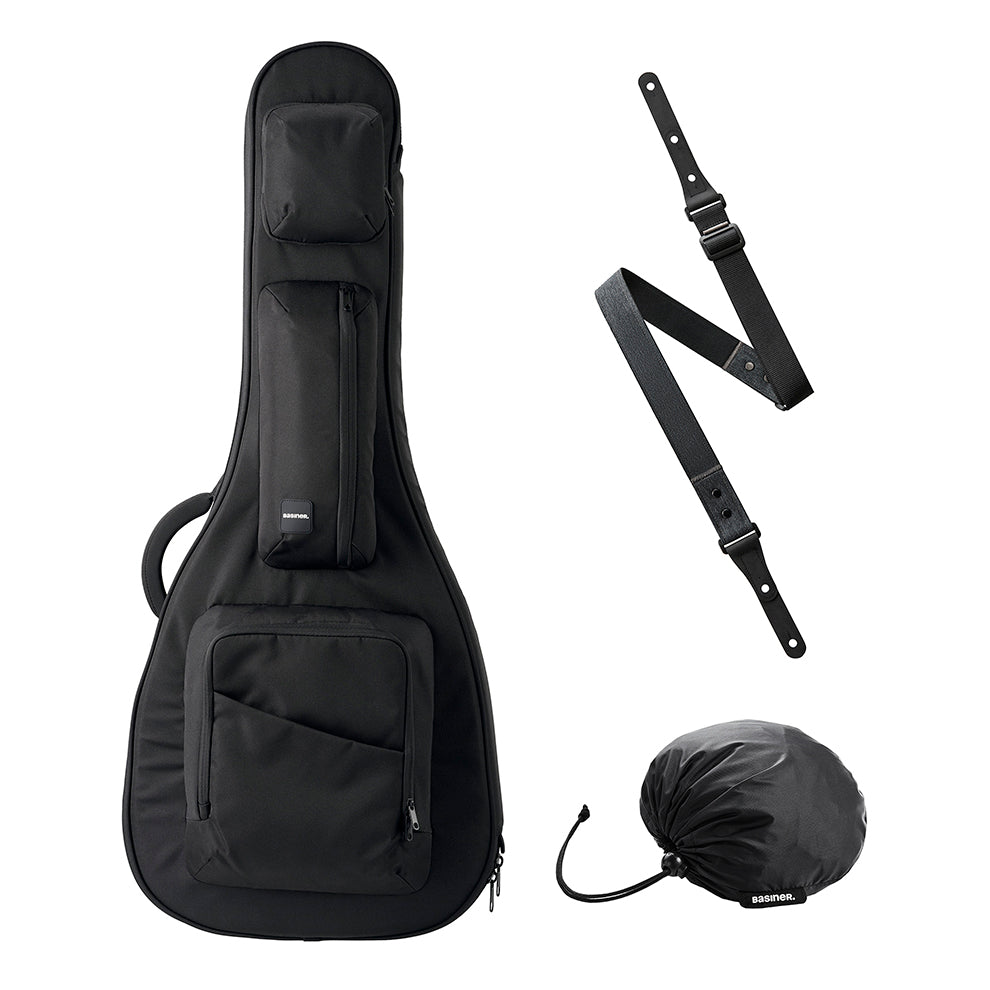 ACME套裝 - 半空心吉他包/背帶/防雨罩