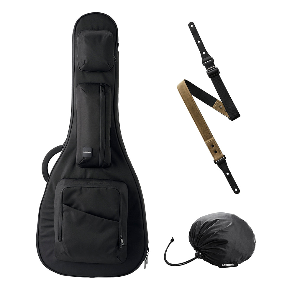 ACME套裝 - 半空心吉他包/背帶/防雨罩