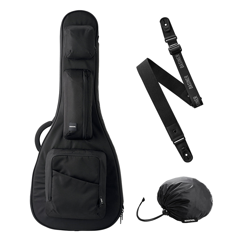 ACME套裝 - 半空心吉他包/背帶/防雨罩