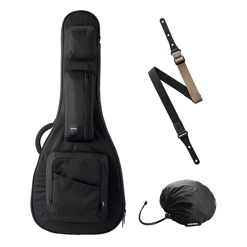 ACME套裝 - 半空心吉他包/背帶/防雨罩