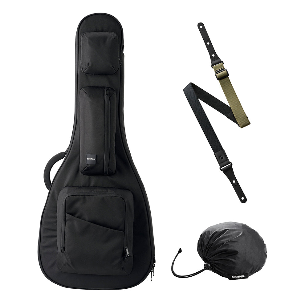 ACME套裝 - 半空心吉他包/背帶/防雨罩