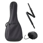 BRISQ Bundle - Dreadnought / Jumbo Acoustic Guitar Bag/Strap/Rain Shield
