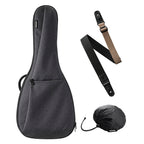 BRISQ Bundle - Dreadnought / Jumbo Acoustic Guitar Bag/Strap/Rain Shield