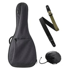 BRISQ Bundle - Dreadnought / Jumbo Acoustic Guitar Bag/Strap/Rain Shield