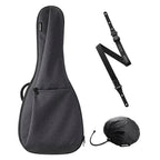 BRISQ Bundle - Dreadnought / Jumbo Acoustic Guitar Bag/Strap/Rain Shield
