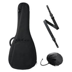 BRISQ Bundle - Dreadnought / Jumbo Acoustic Guitar Bag/Strap/Rain Shield