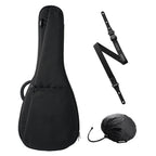 BRISQ Bundle - Dreadnought / Jumbo Acoustic Guitar Bag/Strap/Rain Shield