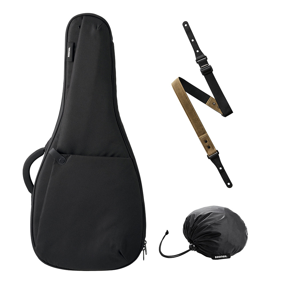 BRISQ套裝 - 無頭吉他包/背帶/防雨罩
