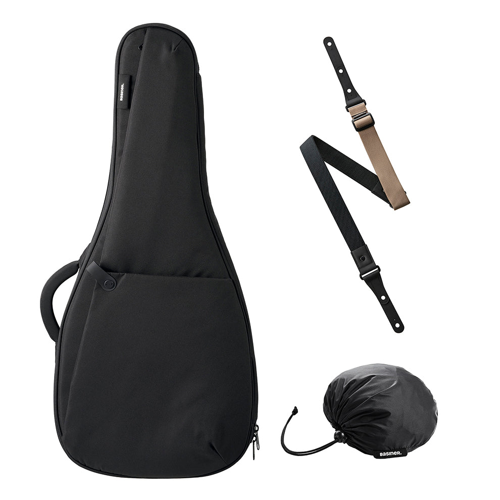 BRISQ Bundle - Headless Guitar Bag/Strap/Rain Shield