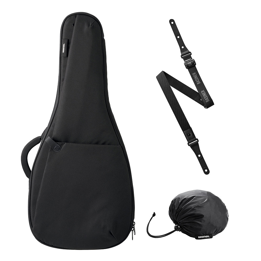 BRISQ套裝 - 無頭吉他包/背帶/防雨罩