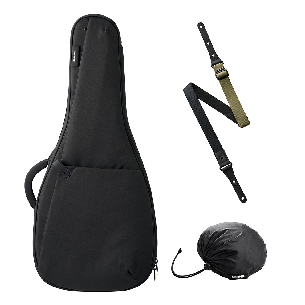 BRISQ Bundle - Headless Guitar Bag/Strap/Rain Shield