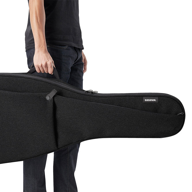 BRISQ Dreadnought / Jumbo Acoustic Guitar Bag RipStop Edition- Basalt Black
