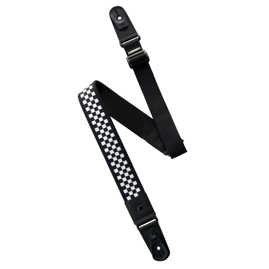 DURA GUITAR STRAP VITALGRIP™ -  Black Checkered