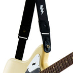 DURA GUITAR STRAP VITALGRIP™ -  White Cross