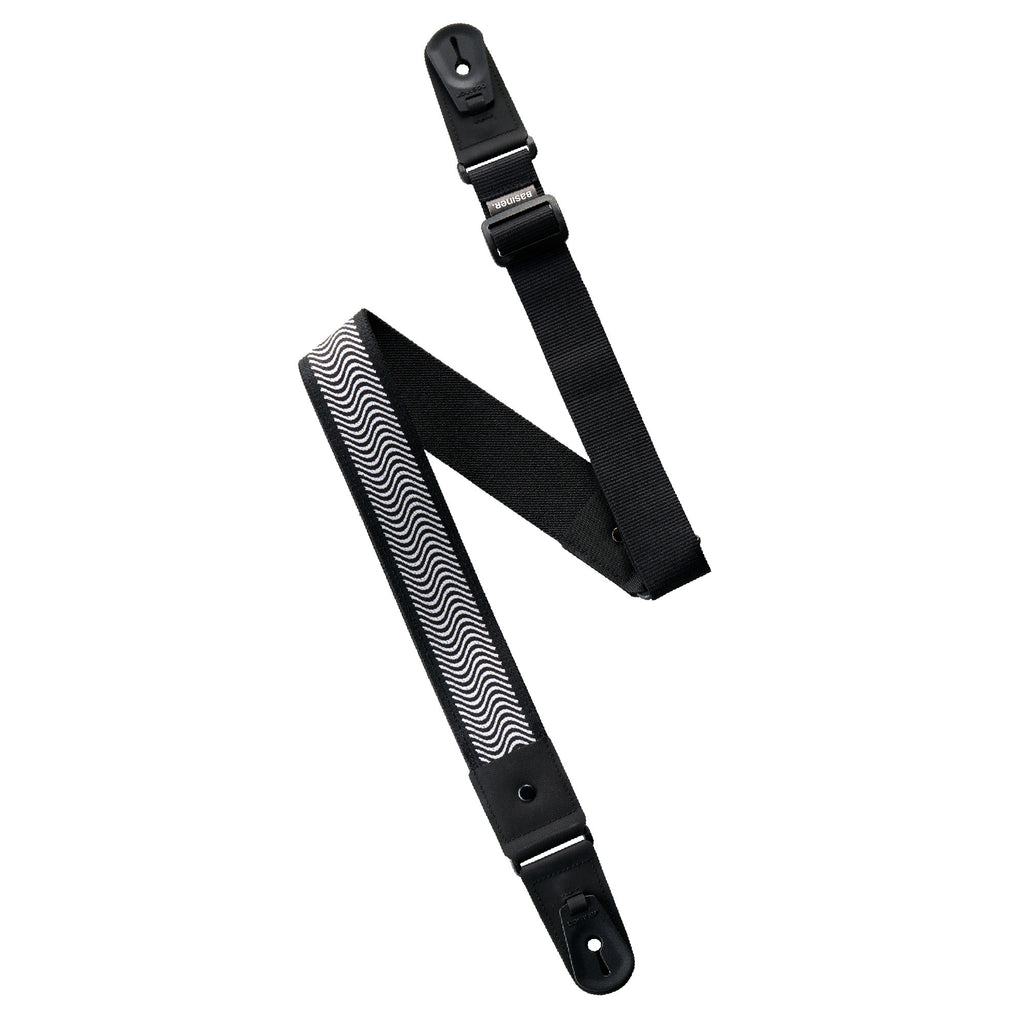 DURA GUITAR STRAP VITALGRIP™ -  Black Sine