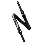 SENSE GUITAR STRAP 2WAYGRIP™ - Black Checkered