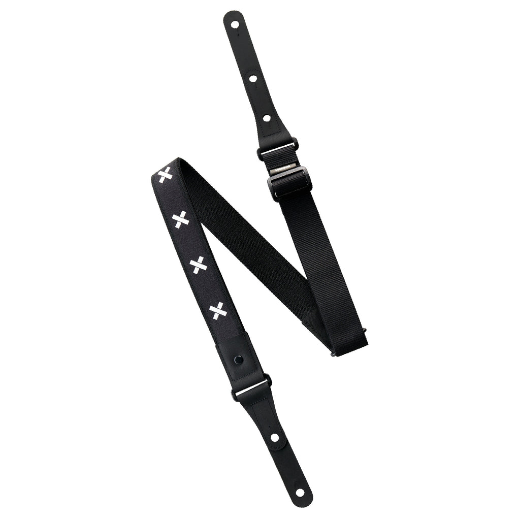 SENSE GUITAR STRAP 2WAYGRIP™ - White Cross