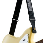 SENSE GUITAR STRAP 2WAYGRIP™ - Black Sine