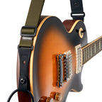 SENSE GUITAR STRAP 2WAYGRIP™ - Black Sine