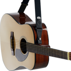 SENSE GUITAR STRAP 2WAYGRIP™ - Black Sine