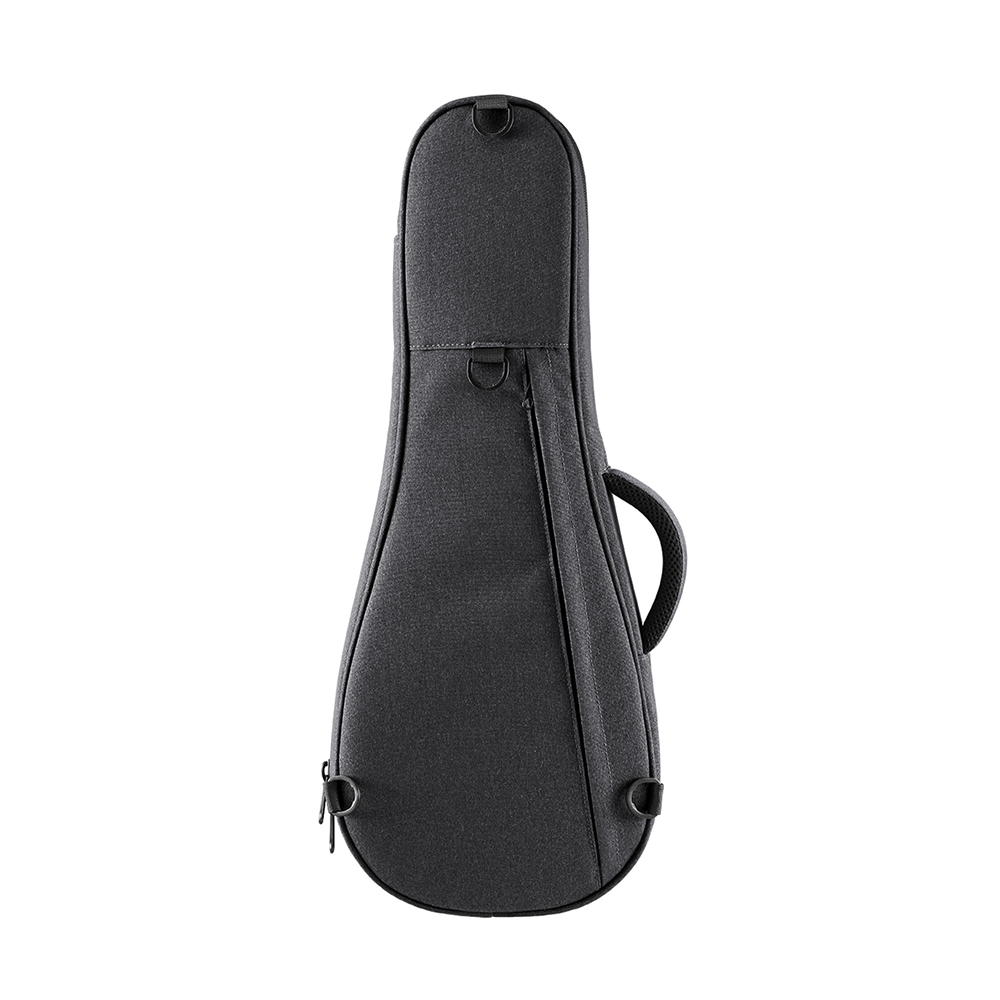 Grey ACME Series ukulele guitar bag back displayed