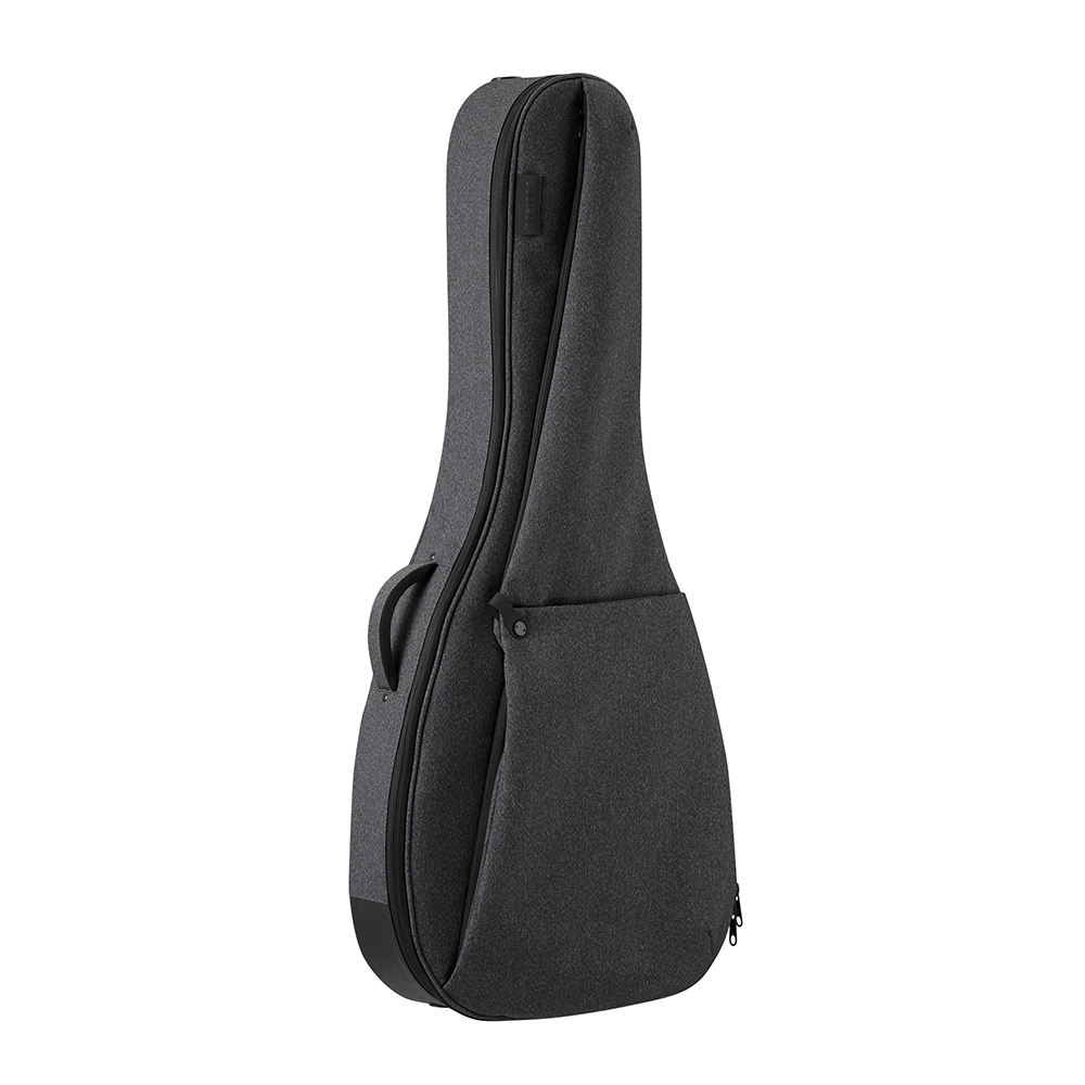 BRISQ Dreadnought Jumbo Acoustic Guitar Bag basiner Charcoal Grey