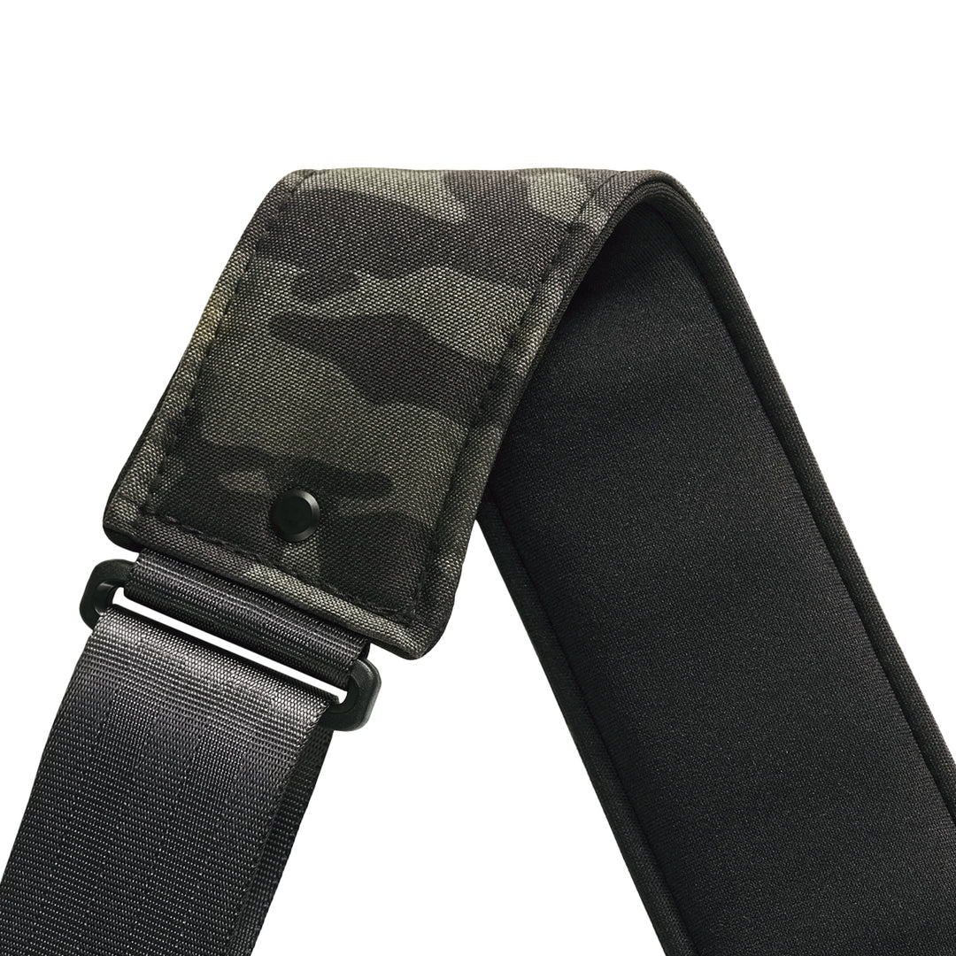 ACME GUITAR STRAP VITALGRIP™ Ver.2 - Black Camo | Best Comfy