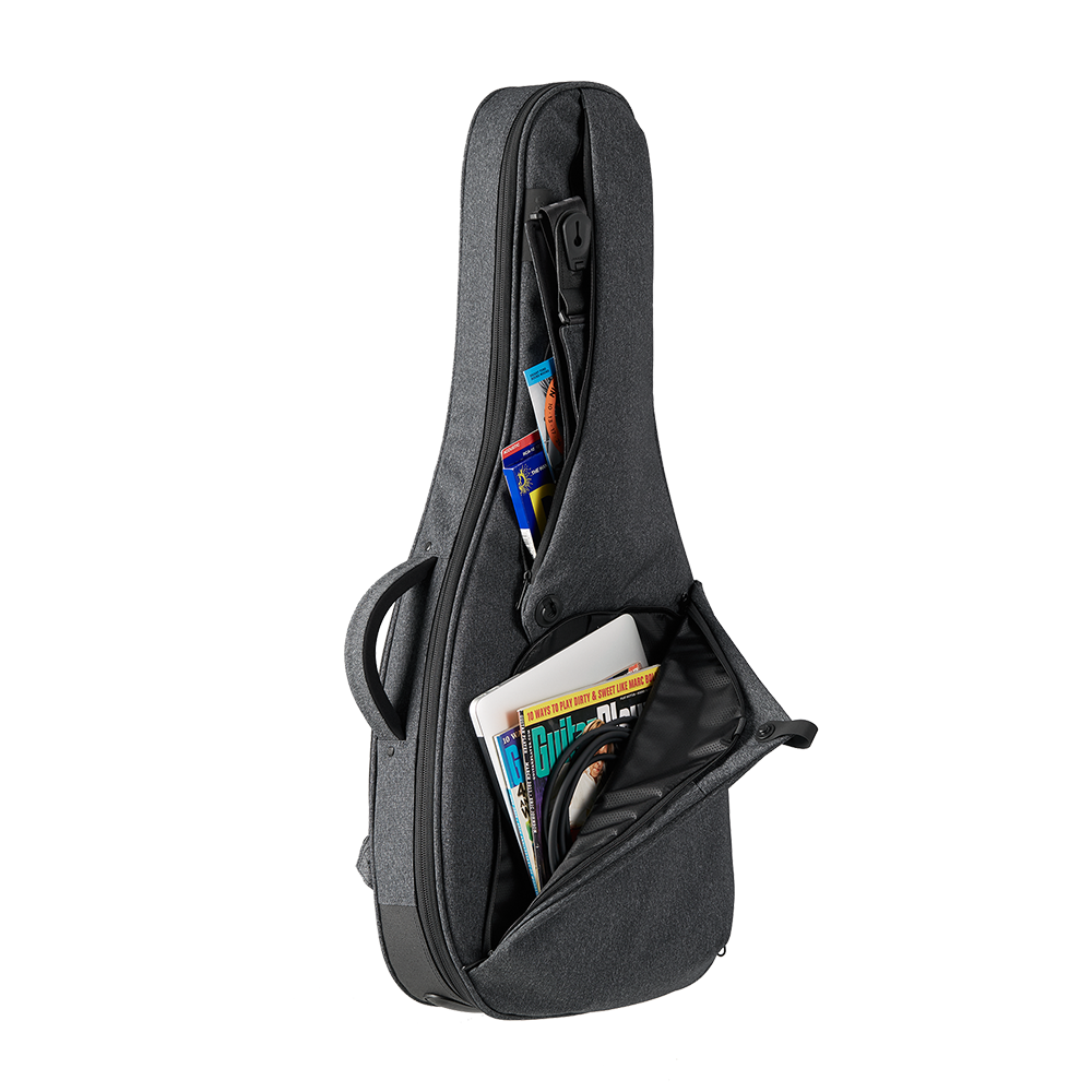 BRISQ Headless Guitar Bag, grey